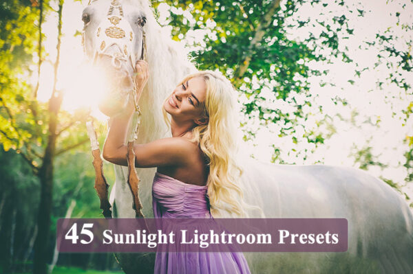 دانلود 45 پریست لایت روم نور خورشید Sunlight Lightroom Presets