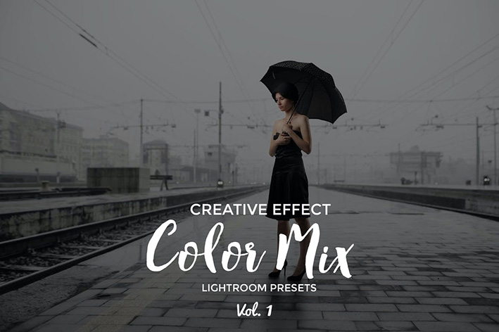 20 پریست رنگی لایت روم تم میکس رنگی Color Mix Presets Lightroom Vol. 1