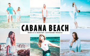 34 پریست لایت روم و کمرا راو تم ساحل کابانا Cabana Beach Mobile And Desktop Lightroom Presets
