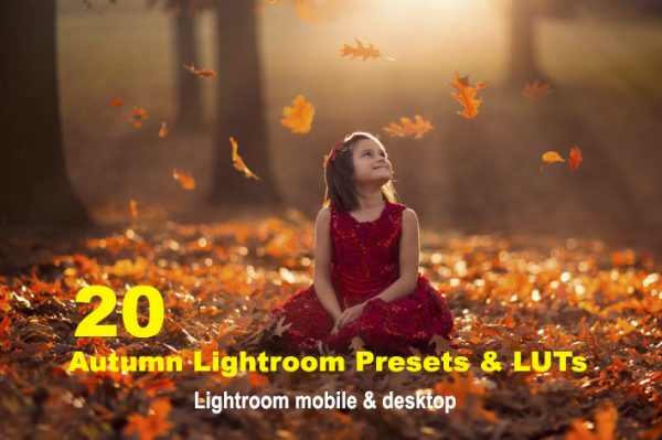 پریست لایت روم و پریست کمرا راو و لات رنگی پاییز Autumn Lightroom Presets & LUTs