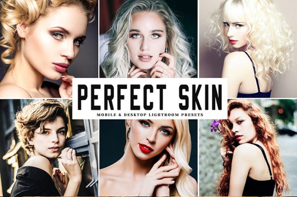 34 پریست لایتروم پرتره و کمرا راو و اکشن فتوشاپ Perfect Skin Lightroom Presets