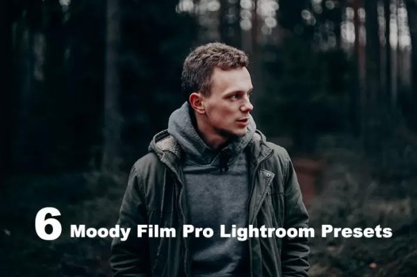 ۱۲ پریست رنگی لایت روم سینمایی برای دسکتاپ و موبایل Moody Film Pro Lightroom Presets