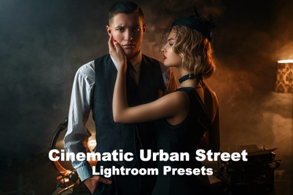 ۱۲ پریست لایت روم سینمایی و پریست کمرا راو فتوشاپ Cinematic Urban Street Lightroom Presets