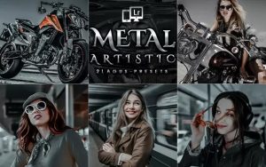 ۱۵ پریست لایت روم حرفه ای و پریست کمرا راو فتوشاپ تم فلز Artistic Metal Lightroom Presets