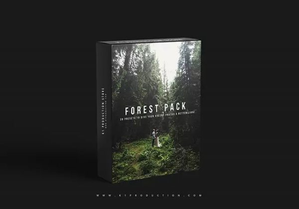 ۲۰ پریست رنگی حرفه ای لایت روم تم جنگل سبز K1 Forest Pack Presets