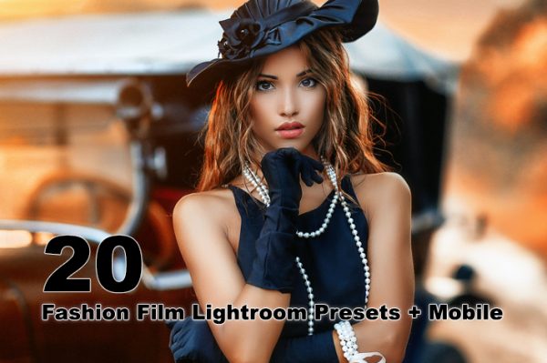 ۲۰ پریست مدرن لایت روم تم فشن و مدلینگ Fashion Film Lightroom Presets + Mobile