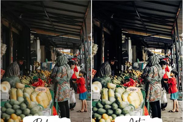 ۳۰ پریست رنگی لایت روم حرفه ای تم کار خیابانی Street Worker Lightroom Presets