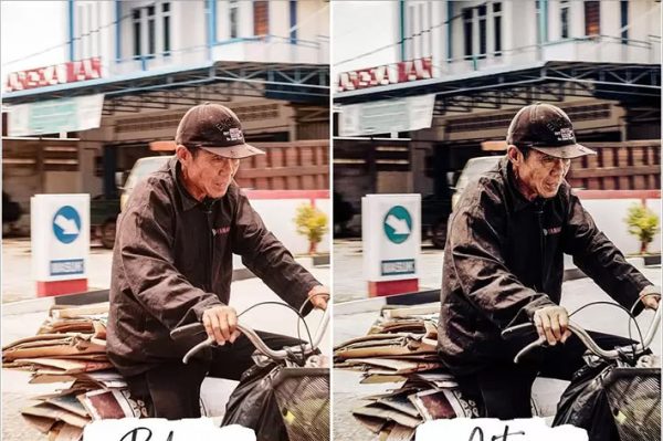 ۳۰ پریست رنگی لایت روم حرفه ای تم کار خیابانی Street Worker Lightroom Presets