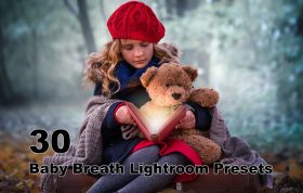 ۳۰ پریست لایت روم حرفه ای کودک Baby Breath Lightroom Presets