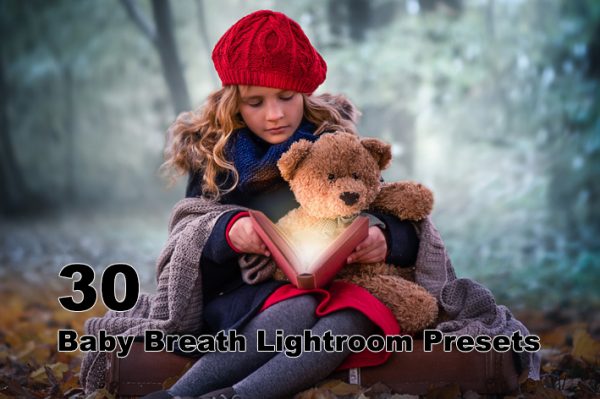 ۳۰ پریست لایت روم حرفه ای کودک Baby Breath Lightroom Presets