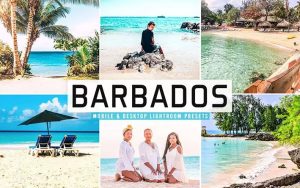 ۴۰ پریست لایت روم و پریست Camera Raw و اکشن فتوشاپ Barbados Pro Lightroom Presets