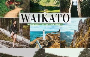۴۰ پریست لایت روم و پریست Camera Raw و اکشن فتوشاپ Waikato Pro Lightroom Presets