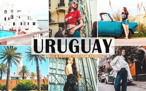 ۴۰ پریست لایت روم و پریست کمرا راو و اکشن فتوشاپ تم اوروگوئه Uruguay Lightroom Presets
