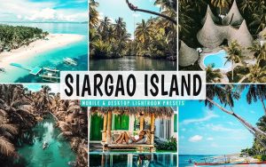 ۴۰ پریست لایت روم و پریست کمرا راو و اکشن فتوشاپ جزیره سیارگائو Siargao Island Lightroom Presets