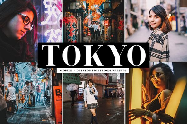 34 پریست لایت روم و Camera Raw و اکشن کمرا راو فتوشاپ توکیو Tokyo Lightroom Presets