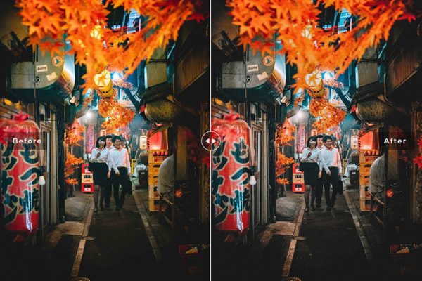 34 پریست لایت روم و Camera Raw و اکشن کمرا راو فتوشاپ توکیو Tokyo Lightroom Presets