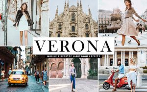 34 پریست لایت روم و Camera Raw و اکشن کمرا فتوشاپ ورونا ایتالیا Verona Lightroom Presets