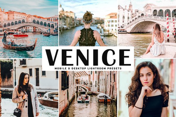 34 پریست لایت روم و Camera Raw و اکشن کمرا فتوشاپ ونیز ایتالیا Venice Lightroom Presets