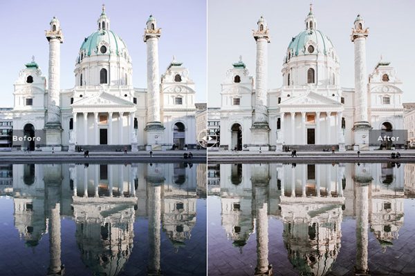 34 پریست لایت روم و Camera Raw و اکشن کمرا فتوشاپ وین پایتخت اتریش Vienna Lightroom Presets