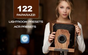 122 پریست لایت روم عکاسی و پریست کمراراو Paparazzi LR Mobile and ACR Presets