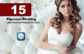 15 پریست لایت روم عروسی حرفه ای Premium Wedding Lightroom Presets Pack