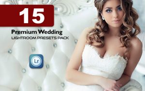 15 پریست لایت روم عروسی حرفه ای Premium Wedding Lightroom Presets Pack