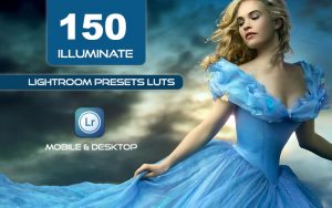 150 پریست لایت روم و LUT رنگی تم درخشان Illuminate Lightroom Presets And LUTs