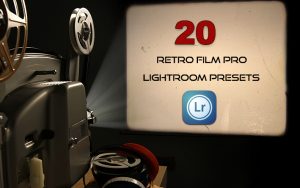 20 پریست آماده لایت روم تم رنگی فیلم قدیمی Retro Film Pro Lightroom Presets