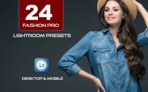 24 پریست فشن حرفه ای لایت روم Fashion Pro Presets for Lightroom