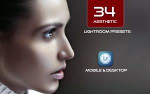 34 پریست لایت روم پرتره و کمرا راو و اکشن کمرا راو فتوشاپ Aesthetic Lightroom Presets