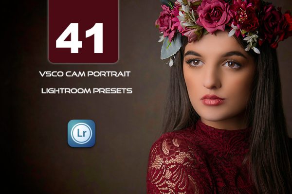 41 پریست لایت روم پرتره حرفه ای VSCO CAM Portrait Lightroom Presets