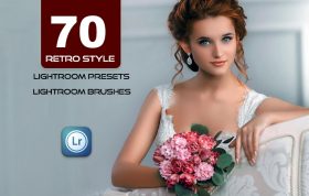 70 پریست لایت روم عروسی و براش لایت روم Retro Style Presets for Lightroom