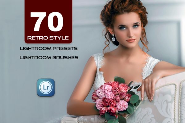 70 پریست لایت روم عروسی و براش لایت روم Retro Style Presets for Lightroom