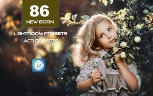 86 پریست لایت روم نوزاد و کودک و پریست کمراراو New Born LR Mobile and ACR Presets