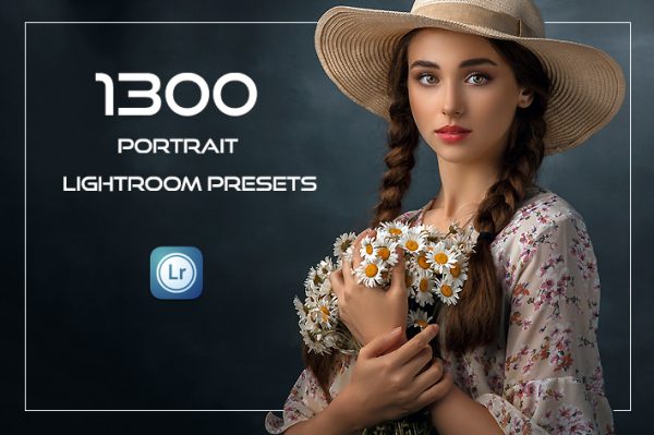 1300 پریست آماده لایت روم پرتره حرفه ای Portrait Lightroom Presets
