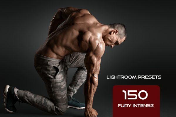 150 پریست لایت روم ورزشی و لات رنگی Fury Intense Lightroom Presets