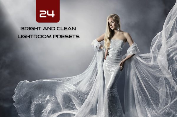 24 پریست لایت روم تم روشن Bright and Clean Lightroom Presets