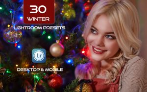30 پریست لایت روم کریسمس و زمستان Winter Lightroom Presets
