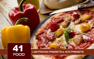 41 پریست لایت روم مواد غذایی و پریست کمراراو Food Lightroom Presets ACR Presets