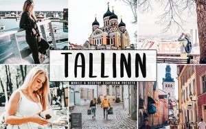 34 پریست لایتروم و Camera Raw و اکشن کمرا راو فتوشاپ تالین استونی Tallinn Lightroom Presets