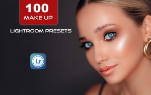 100 پریست لایت روم حرفه ای رتوش صورت Make Up Lightroom Presets