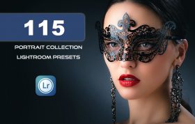115 پریست لایت روم پرتره 2021 حرفه ای Portrait Collection Lightroom Presets