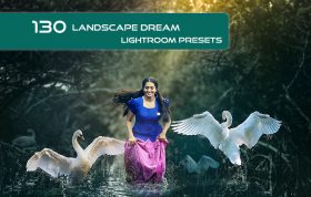 130 پریست لایت روم طبیعت تم رویایی Lanscape Dream Lightroom Presets
