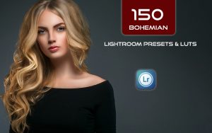 150 پریست لایت روم حرفه ای و لات رنگی Bohemian Lightroom Presets LUTs