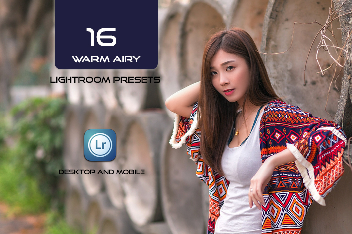 16 پریست لایت روم رنگی تم هوای گرم Warm Airy Lightroom Presets