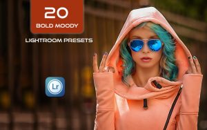 20 پریست لایت روم رنگی حرفه ای Bold Moody Lightroom Presets