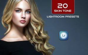 20 پریست لایت روم پرتره حرفه ای استودیویی Skin Tone Lightroom Presets