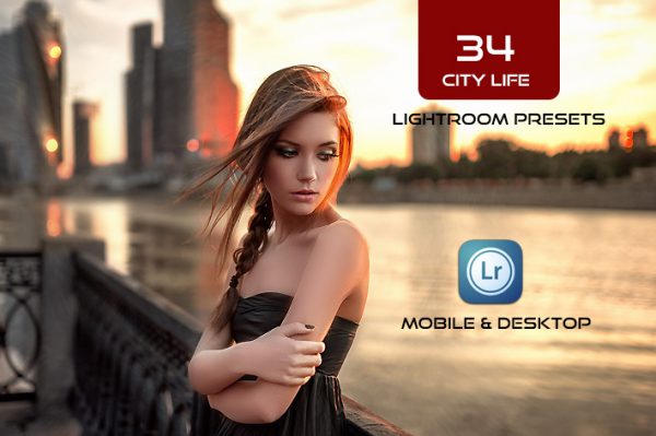 34 پریست لایت روم و Camera Raw و اکشن کمرا راو فتوشاپ زندگی شهری City Life Lightroom Presets