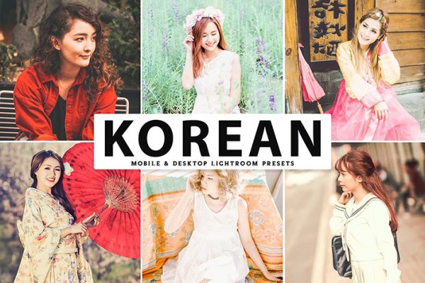 34 پریست لایت روم و Camera Raw و اکشن کمرا راو فتوشاپ کشور کره Korean Lightroom Presets