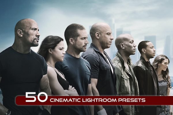 50 پریست لایت روم دسکتاپ تم رنگ سینمایی Cinematic Lightroom Presets